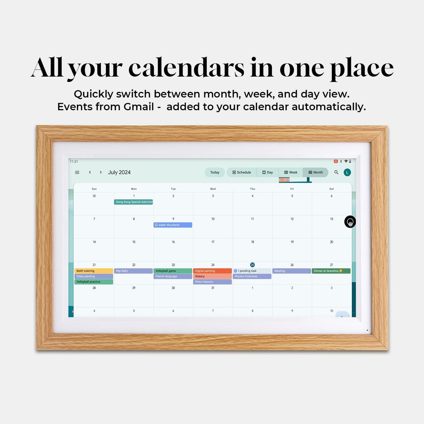 Digital Calendar & Home Hub &Assistant