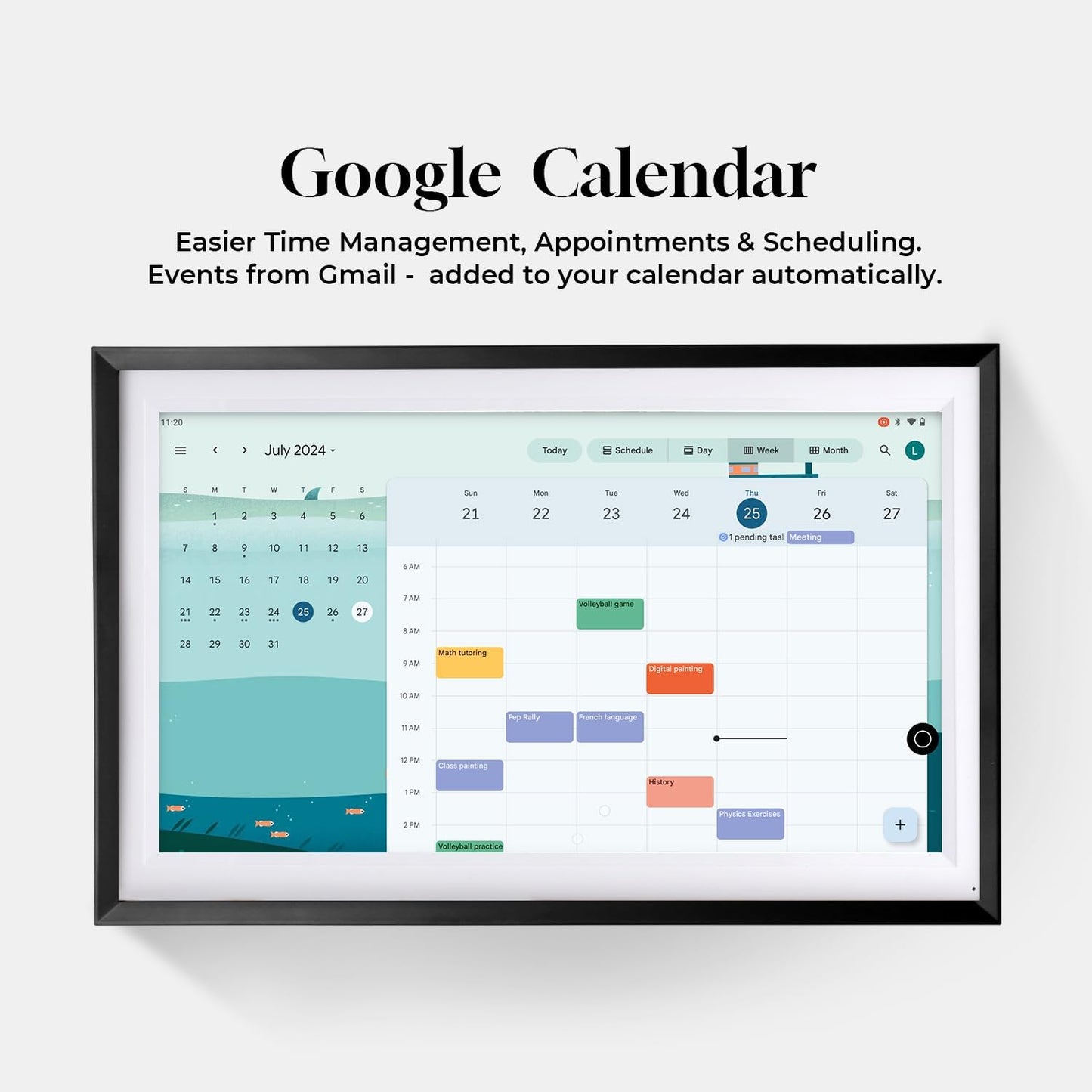 Digital Calendar & Home Hub &Assistant