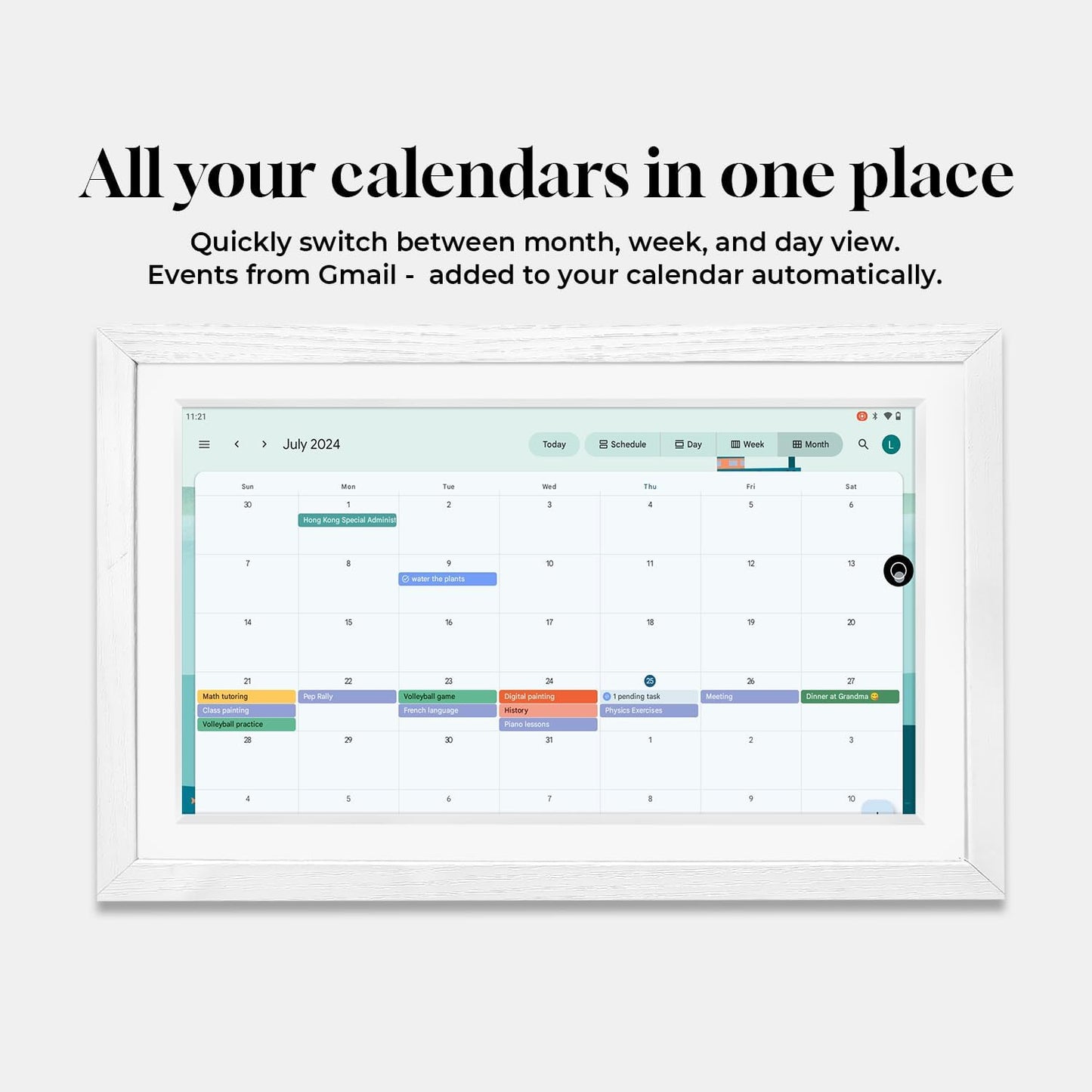 Digital Calendar & Home Hub &Assistant