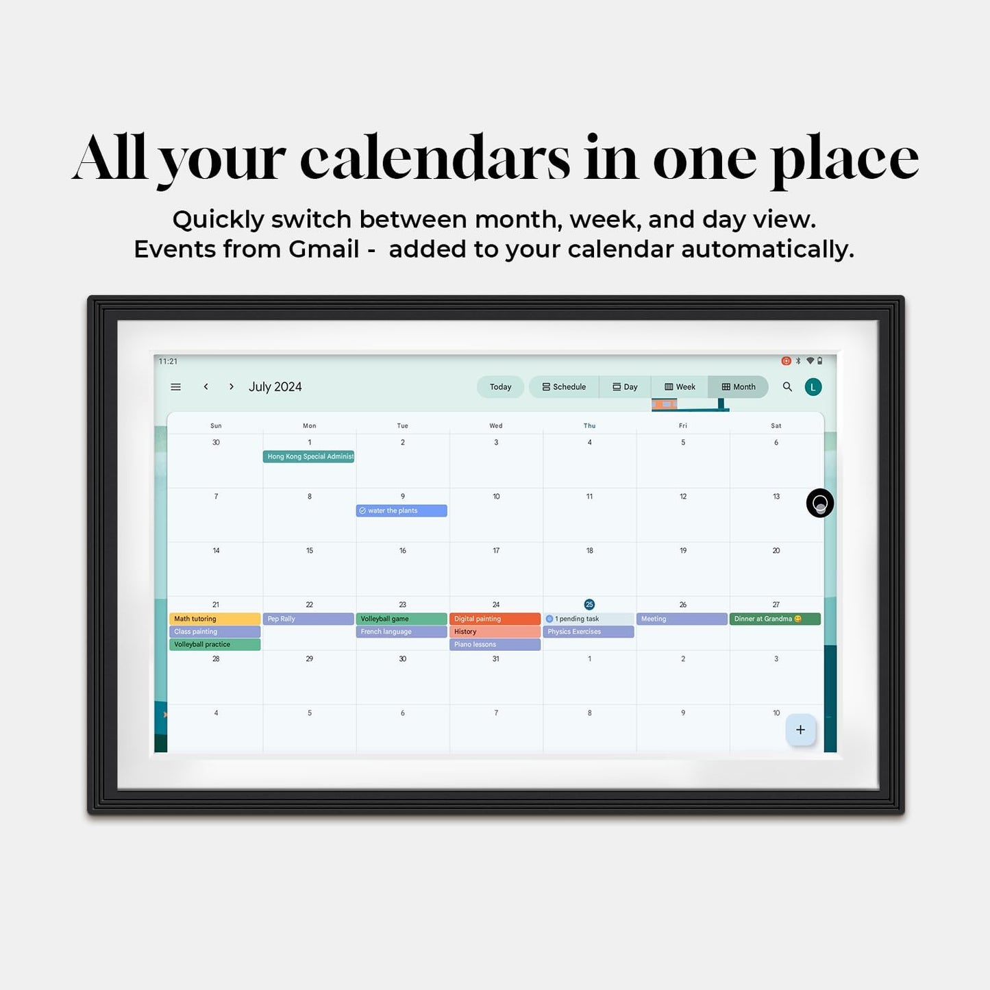 Digital Calendar & Home Hub &Assistant