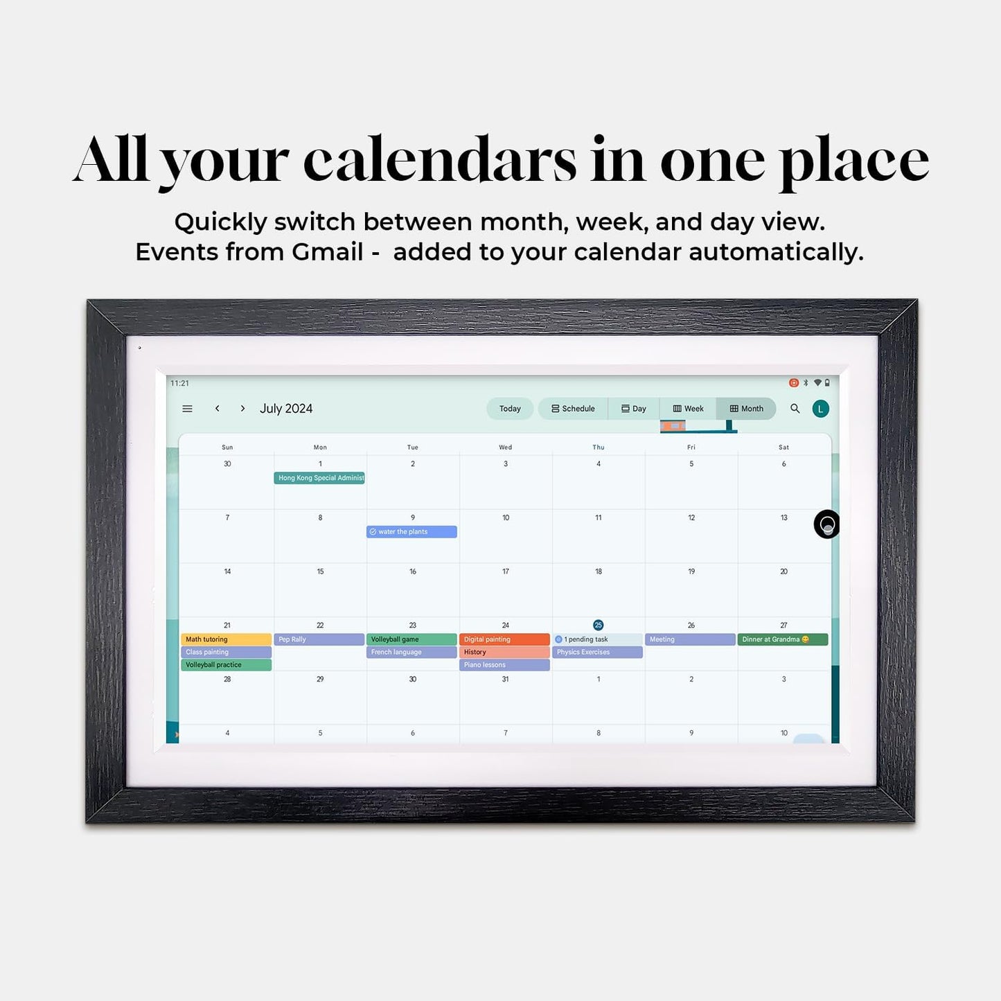 Digital Calendar & Home Hub &Assistant