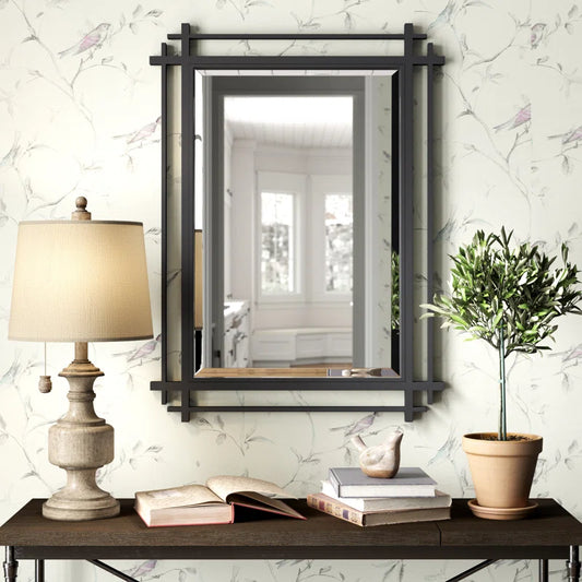 Josie Metal Flat Wall Mirror