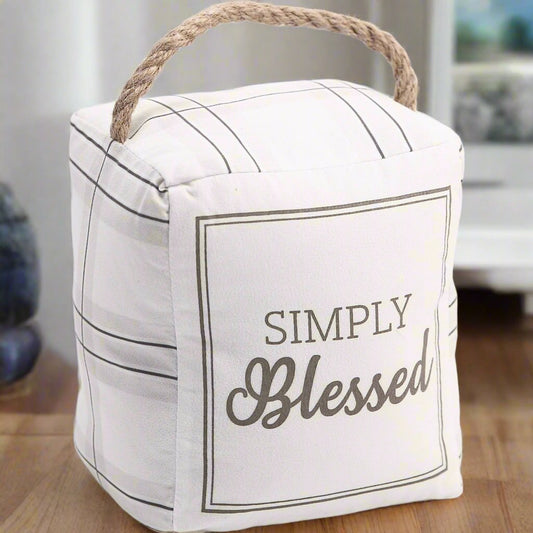 Blessed - 5" x 6" Door Stopper