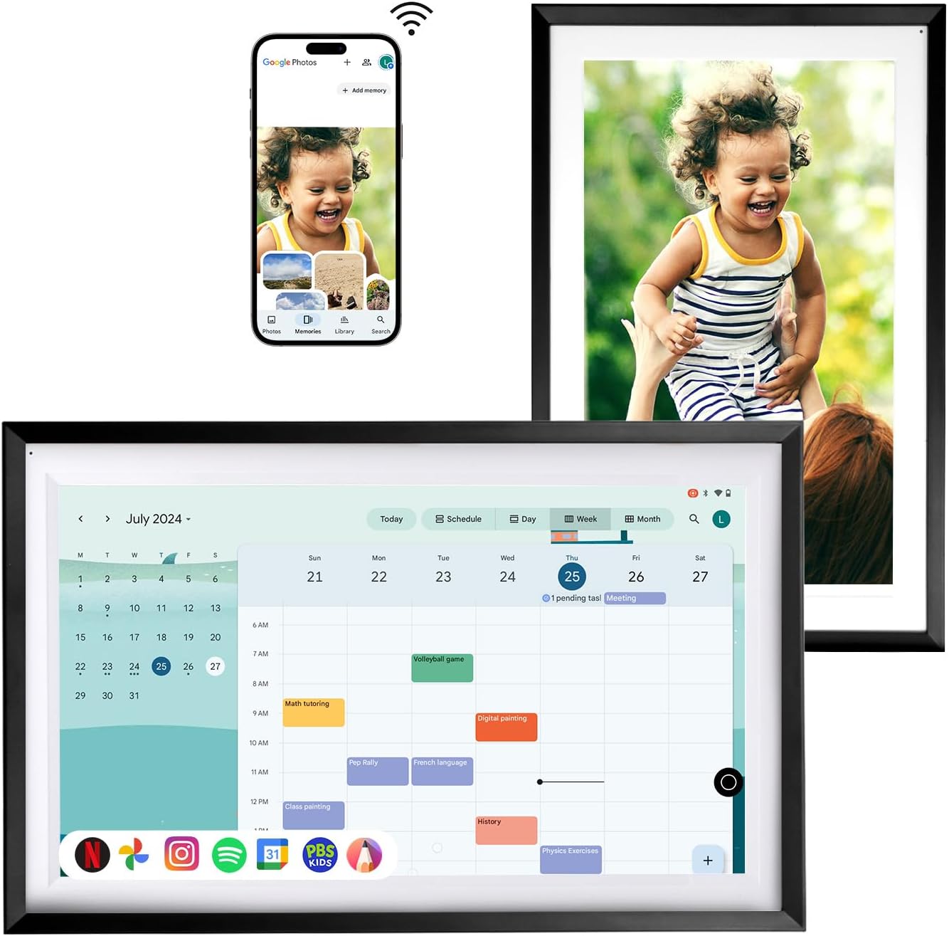 Digital Calendar & Home Hub &Assistant